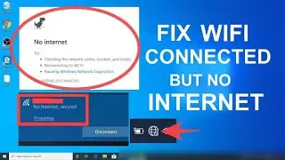 How To Fix WiFi Connected But No Internet Access On Windows 10 step by step