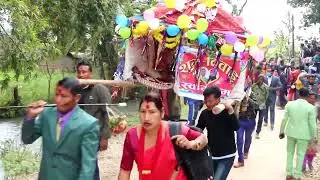 THARU WEDDING 2078 CHHOTAKITADUWA VLOG|JANTI JADAI GAREA KO BEALA|RAJ DJ SOUND|DULL GHORUWA DANCE👍🔔👈
