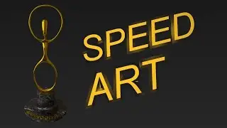 SPEED ART BLENDER | Статуэтка (figurine)