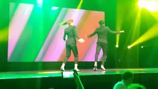 Танцы ТНТ 28.05.15 , СПб, Виталик+Пена