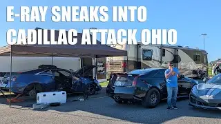 Sneaking My Corvette E-Ray Into Cadillac Attack!