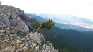 На вершине горы Ай-Петри
