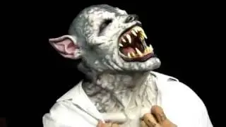 Immortal Masks silicone Hellhound grey(movement test)