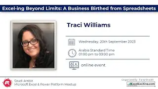 Excel-ing Beyond Limits: A Business Birthed from Spreadsheets with Traci Williams