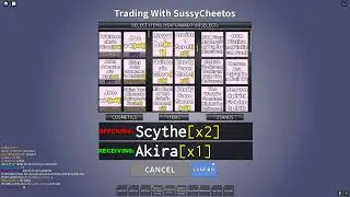 [YBA] Sussy Baka scams me :|
