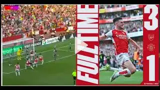 Arsenal 3-1 Manchester United | Match Highlights 