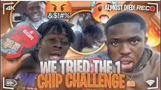 WE TRIED THE 1 CHIP CHALLENGE AND ALMOST DIED🥵🌶️🔥 W/ @sturdyyoungin