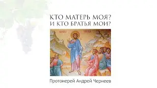 Кто матерь моя?  и кто братья мои?  | Протоиерей Андрей Чернеев