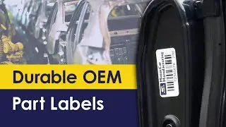 Durable OEM Part Labels