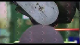 A metal workpiece at the plant