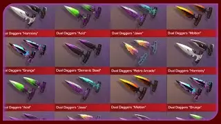 Перевод всех ножей Dual Daggers в Standoff 2 0.22.1 / Перевод всех Dual Daggers в Стандофф 2 /0.22.1