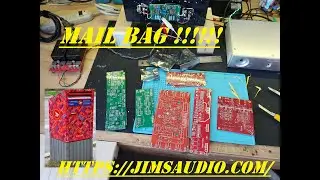 BIG !!Mail Bag with Jimsaudio PCB's & components !! Give away ?