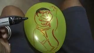 Family Guy Picture Drawing On Balloon Pop