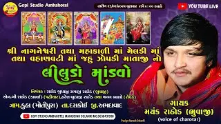 Mayank Rathod II Nagneshwari Mataji No Liludo Mandvo II Kuha (Motipura) Live II New Live 2025