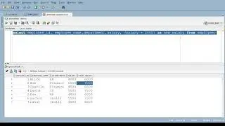 Oracle Arithmetic Operators | How to user arithmetic operators in oracle with query example
