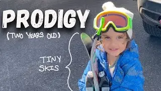 We Put Our Tiny Two-Year-Old on Skis This Season (Cannot Handle The Cuteness)