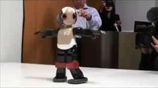 Cute little robot runs and jumps! (ROPID)