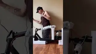 The identical process of Escooter assembly!😝😝😝 