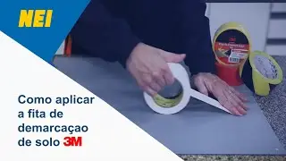 PASSO A PASSO: Como Aplicar Fita de Demarcação de Solo 3M | NEI Dicas Técnicas