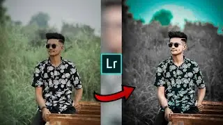 lightroom back and brown tone photo editing | lightroom best photo editing orange tone