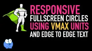 GreenSock Tutorial: Full Screen Circles and Responsive Text Animations