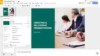 How to link slides between different presentations using Google Slides