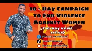 BJMP | Anti-Violence Against Women and their Children (10- DAY LEAVE)