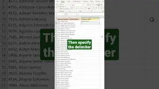 How to use TEXTAFTER in Excel 