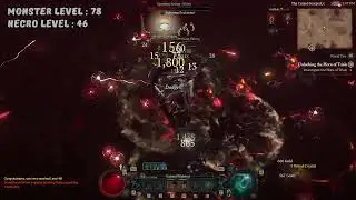 💀 D4 S4 Day 2 : Solo Necro Lvl 46 VS T4 Helltide lvl 78 (Bonus : Invincible AFK vs my own level ) 💀