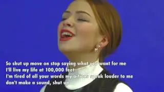 Connie Talbot - Shut Up (Move On) - Lyrics