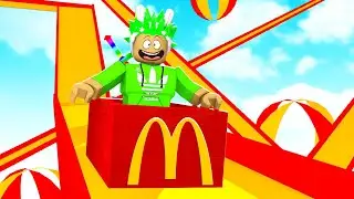 die MEGA HEFTIGE 99999 RUTSCHE in MC Donalds!