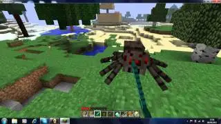enderman and bluspiders new mod