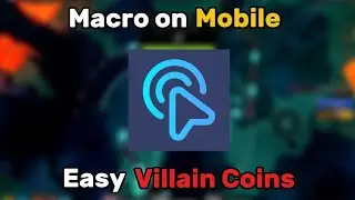 Anime Expedition macro to grind for easy Villain coins (Mobile Macro)