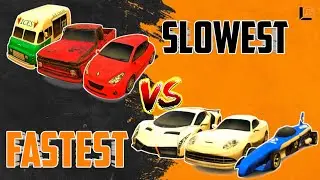 SLOWEST VEHICLES vs FASTEST VEHICLES IN PAYBACK2 @LogicalGalaxy
