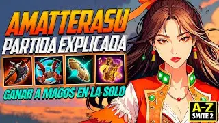 GAME EXPLAINED WITH AMATERASU SOLO - SMITE 2 ALPHABET