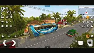 Business Trip new Route at |Bus Simulator Indonesia|🔥🔥 Part 1 @Gamefighter4343