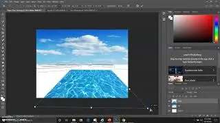 Topic 6: Importing, scaling, and adjusting the perspectives of texture images in Photoshop