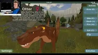 New MudWing in Wings of Fire: Early Access on Roblox!