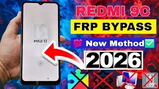Redmi 9c Frp Bypass ✅ Redmi 9a Frp Bypass ✅ Google Account Bypass Whithout Pc 🤳💯