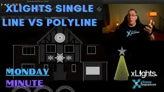 xLights Single Line vs Polyline Model