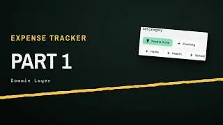 2. Expense Tracker | Android | Domain Layer | Kotlin | MVVM | Clean Architecture | Jetpack Compose