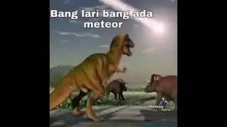 Bang lari bang ada meteor