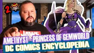 AMETHYST - PRINCESS OF THE GEMWORLD - DC COMICS ENCYCLOPEDIA  - [TWO SAMURAIS]