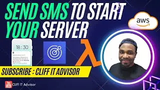 Start Your Server With SMS; by Sending SMS to AWS Pinpoint, SNS and Lambda