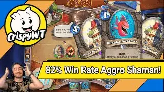 Hearthstone - Breaking the Meta with Aggro Shaman (Currently at an 82% Win Rate!)