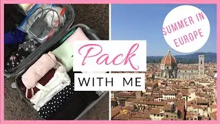Pack with Me! European Summer Vacation | Maria Tong
