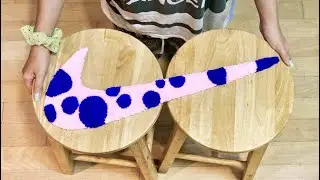 Tufting a Nike Rug (ASMR)