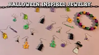 Making Halloween Inspired Jewelry | Cute Simple Easy Ideas for Necklace Earrings Bracelet Keychain