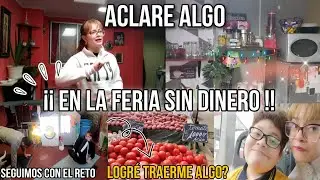Vamos a la FERIA,COMO ME FUE 🤔 | ALGUNA VEZ LO HICISTE !? | Me da vergüenza 🫢 Almuerzo deli y rápido