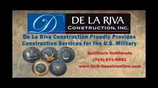De La Riva Construction builds for the US Military, including US Air Force bases and the Navy